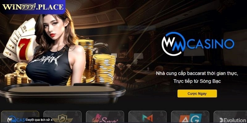 Tham gia live casino tại win777 đơn giản