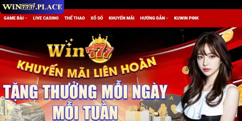 Điểm mặt khuyến mãi Win777 mới nhất hiện nay